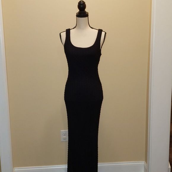 This Dress is Gorgeous! Black stretch Lace - Picture 5 of 8